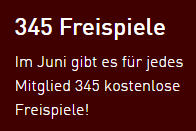 345 Freispiele Casino Club Freispiele